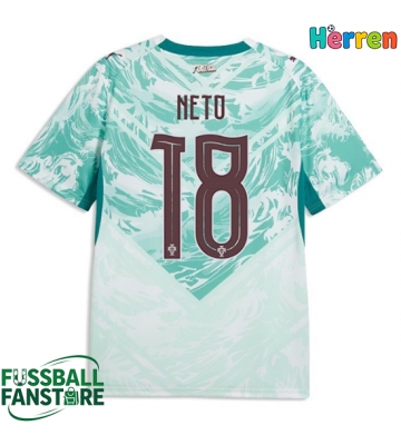 Portugal Pedro Neto #18 Replik Auswärtstrikot WM 2026 Kurzarm